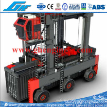 Rubber Tyre Straddle Carrier for Containers